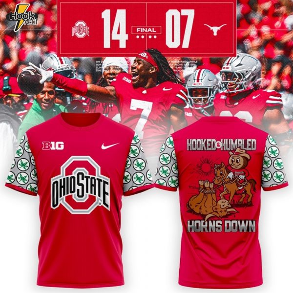 Ohio State Football "Hooked & Humbled" Limited Shirt 2025