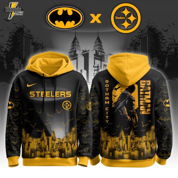 .PIT Steelers Special DC Batman Limited Edition Hoodie