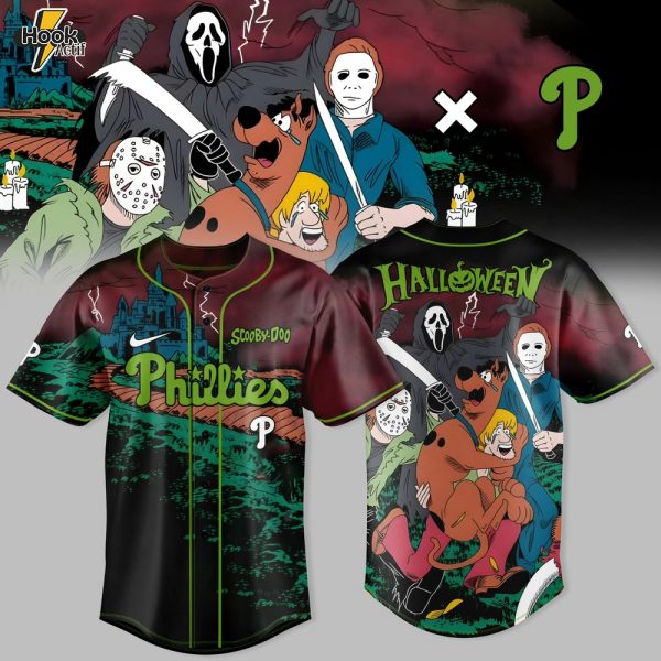Philadelphia Phillies x 2025 Happy Halloween Scooby-Doo