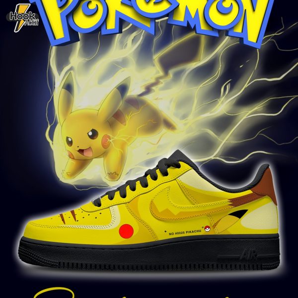Pikachu Theme Shoes | Custom Low-Top Sneakers（F8）