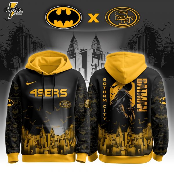 .SF 49ers Special DC Batman Limited Edition Hoodie
