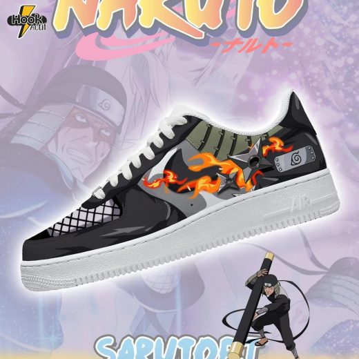 Sarutobi Hiruzen Custom Low Sneakers