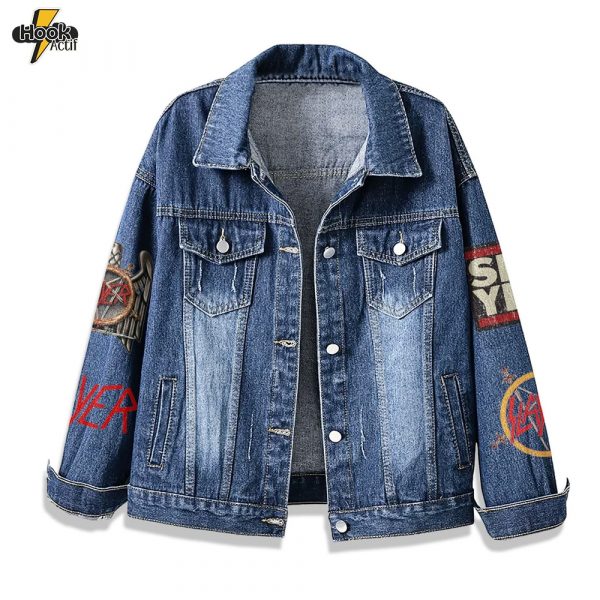Slayer Band Denim Jacket – Buy Online at HookActif.com