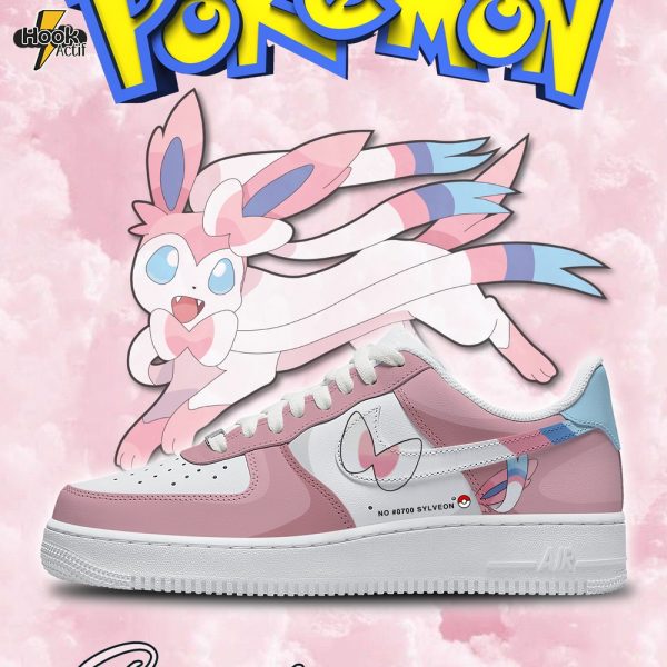 Sylveon Theme Shoes | Custom Low-Top Sneakers（F8）