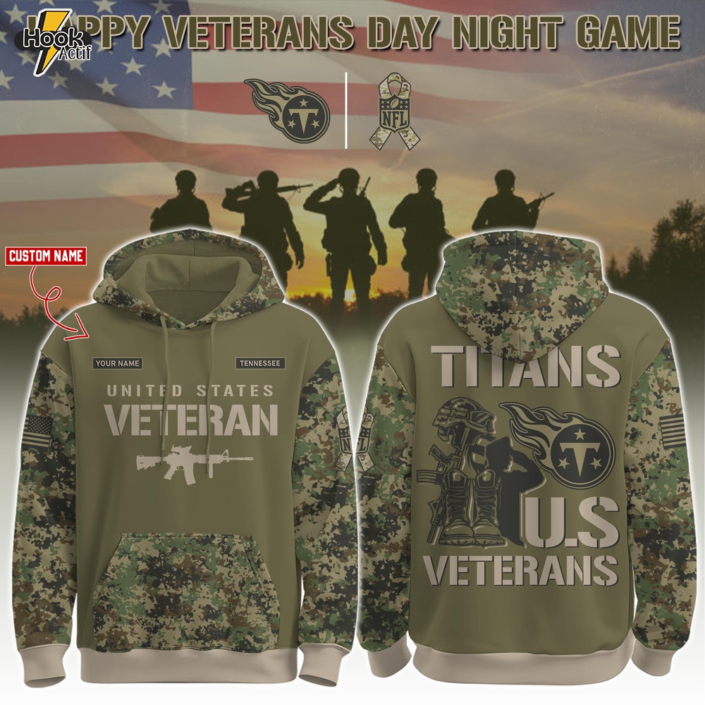 Tennessee Titans x U.S Veteran Day Night Game 2025 Hoodie Set Tennessee Titans x U.S Veteran Day Night Game 2025 Hoodie Set