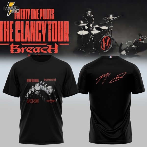 Twenty One Pilots The Clancy Tour: Breach shirt