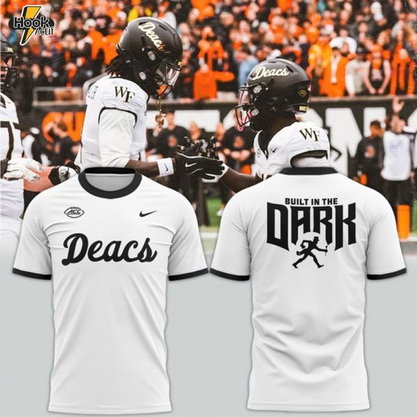 2025 Deacs Helmet Wordmark T-Shirt
