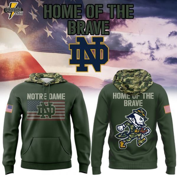 2025 Notre Dame Military Appreciation Hoodie