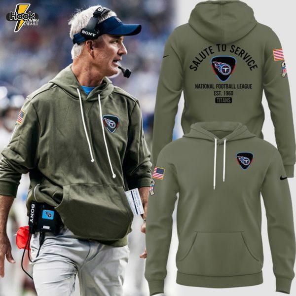 2025 Salute to Service Tennessee Titans Hoodie