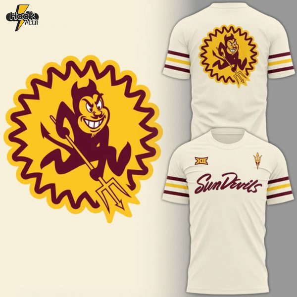 2025 Sun Devils Wordmark New Logo T-Shirt
