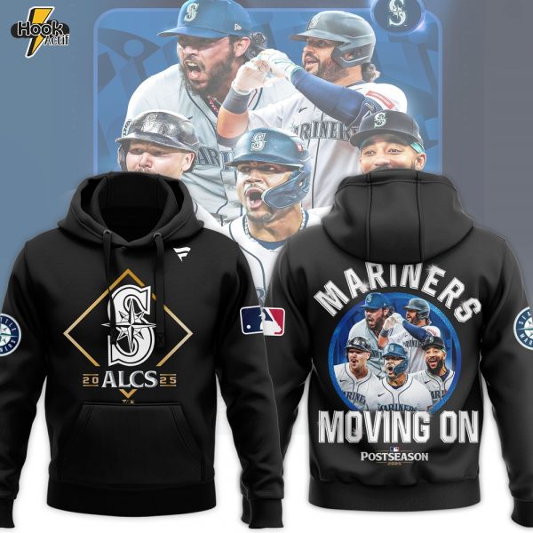 ALCS Mariners Moving On Postseason Hoodie - Black