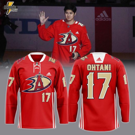 Anaheim Ducks x Shohei Ohtani Limited Edition Hockey Jersey