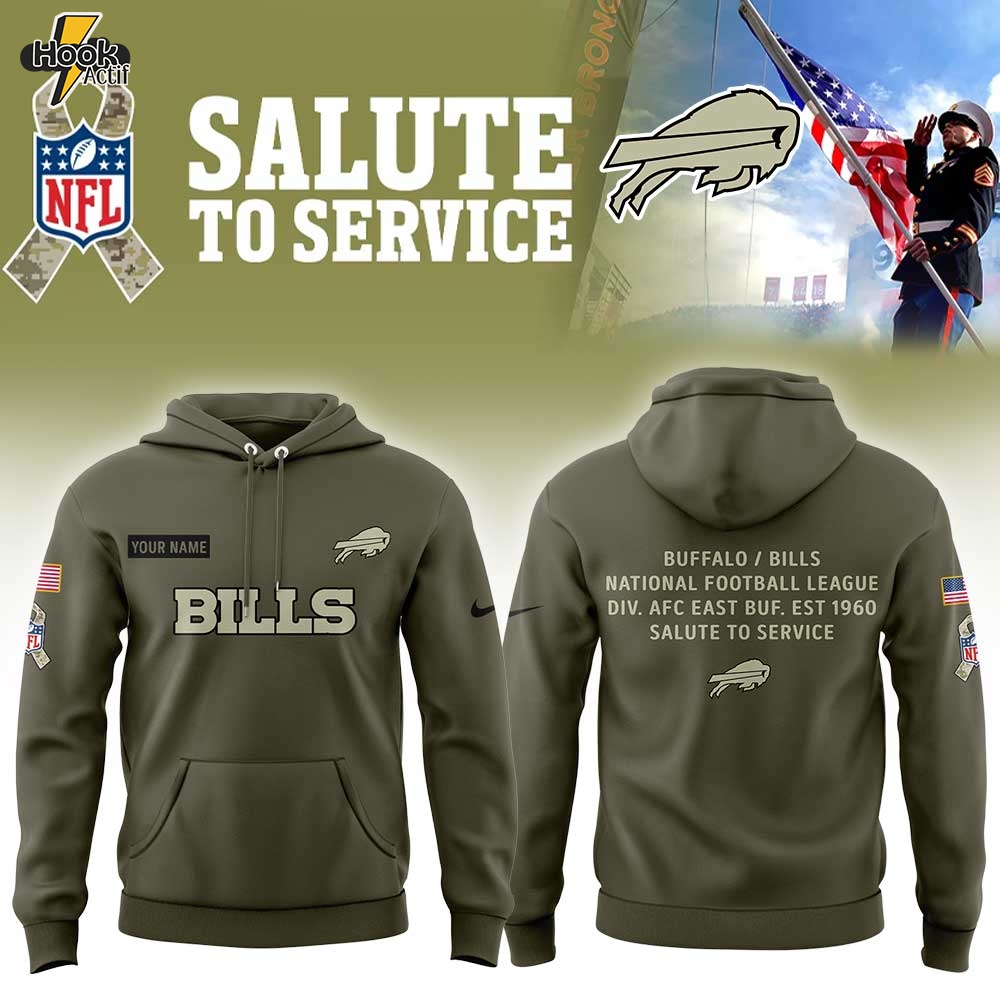 B.Bills 2025 NFL Salute to Service Collection Combo Hoodie Custom Name For Fans B.Bills 2025 NFL Salute to Service Collection Combo Hoodie Custom Name For Fans