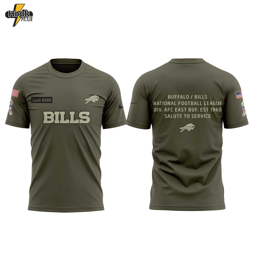 B.Bills 2025 NFL Salute to Service Collection Combo Shirt Custom Name For Fans B.Bills 2025 NFL Salute to Service Collection Combo Shirt Custom Name For Fans