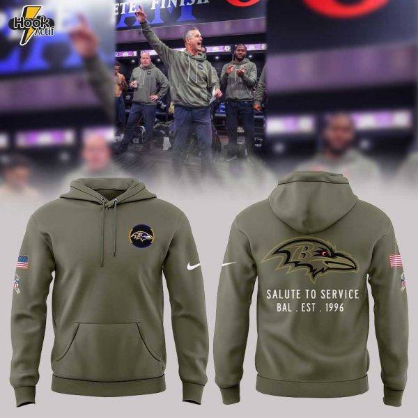 B.Ravens 2025 Salute to Service Combo Hoodie