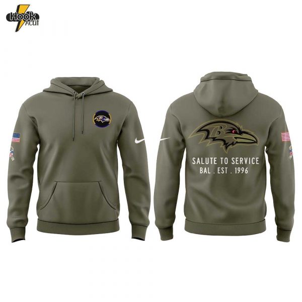 BRavens 2025 Salute to Service Combo Hoodie – Buy Online at HookActif.com