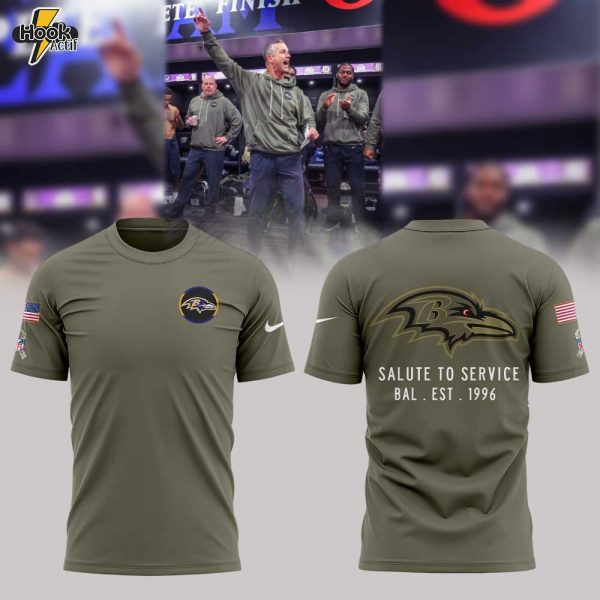B.Ravens 2025 Salute to Service Combo Shirt