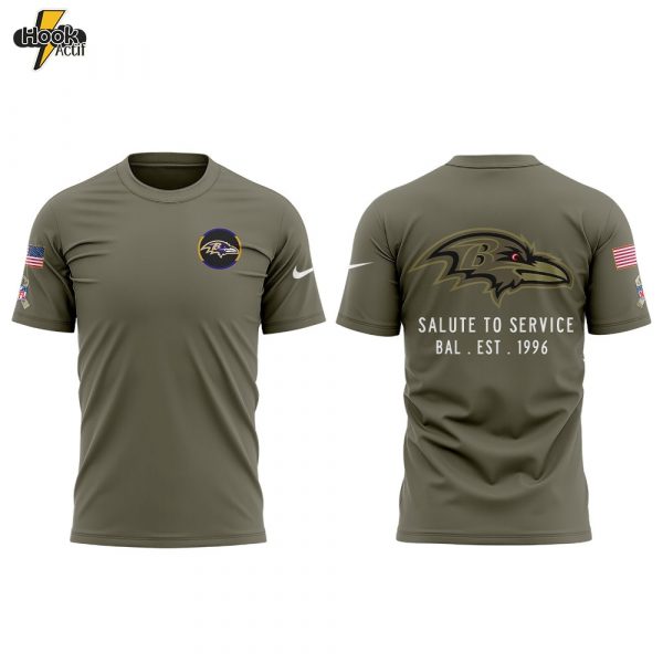 BRavens 2025 Salute to Service Combo Shirt – Buy Online at HookActif.com