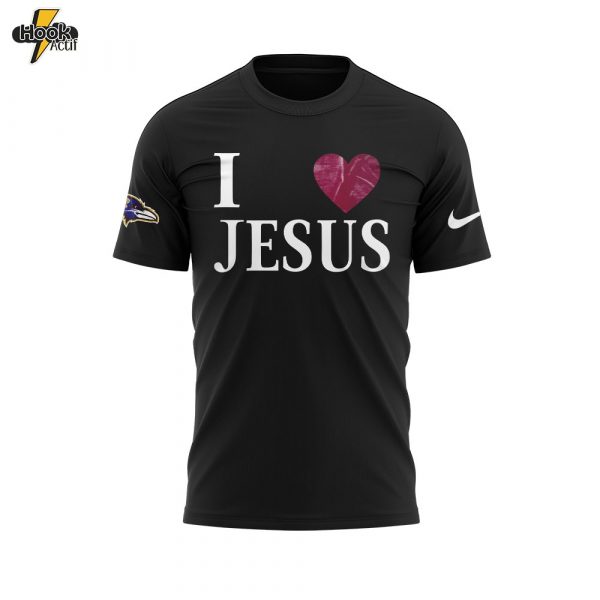 BRavens I Love Jesus Shirt – Buy Online at HookActif.com