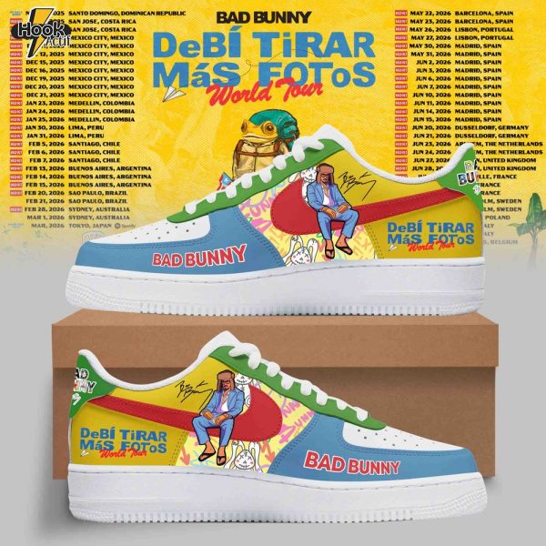 Bad Bunny – Debí Tirar Más Fotos World Tour AF1 Sneaker