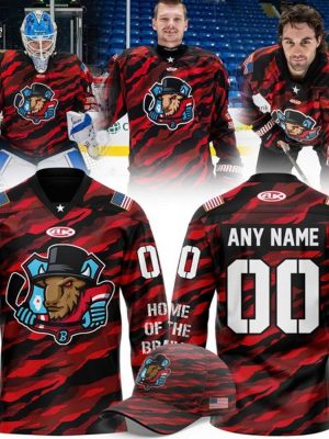 Bloomington Bison Military Appreciation Night 2025 - 2026 Hockey Jersey