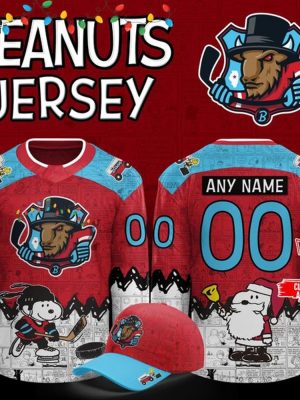 Bloomington Bison Peanuts Night 2025 - 2026 Hockey Jersey