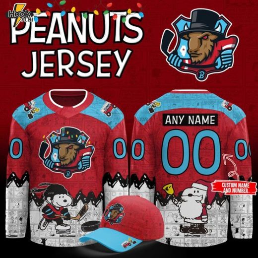 Bloomington Bison Peanuts Night 2025 - 2026 Hockey Jersey