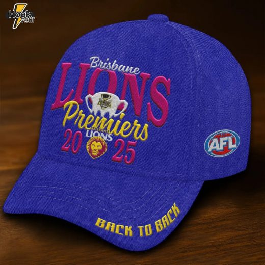 Brisbane Lions 2025 AFL Premiers Classic Cap