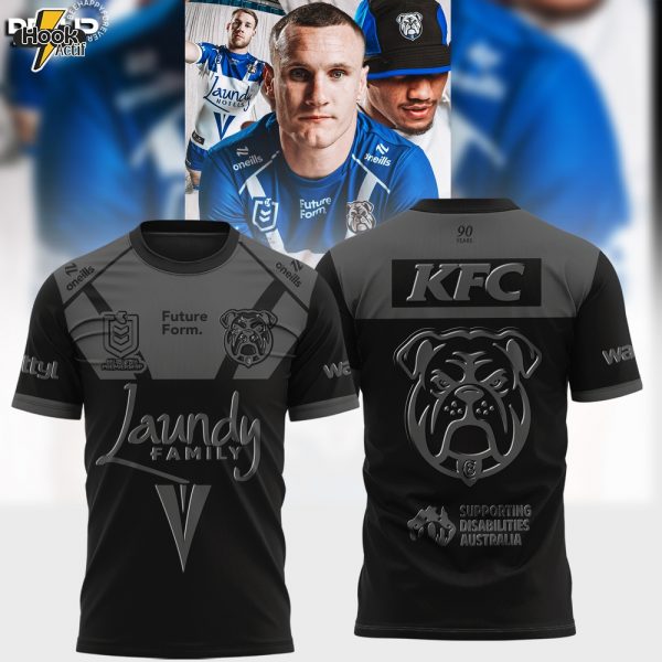 Canterbury-Bankstown Bulldogs – New Look Limited Edition Black Shirt