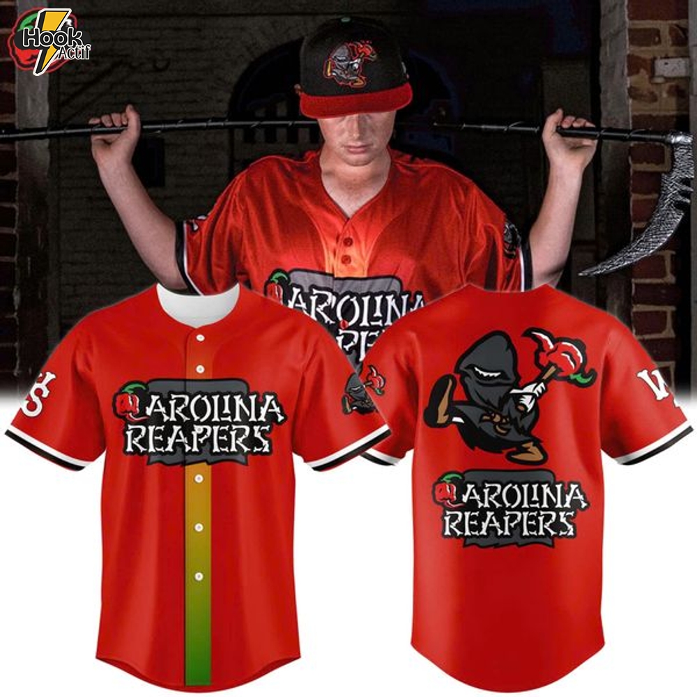 Carolina Reapers - Red Wordmark Jersey Carolina Reapers - Red Wordmark Jersey