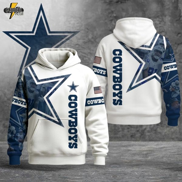 Casual Cowboys American Flag Hoodie