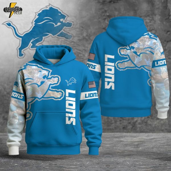 Casual Lions American Flag Hoodie