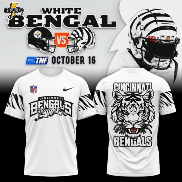 Cincinnati Bengals White Limited Edition T-shirt