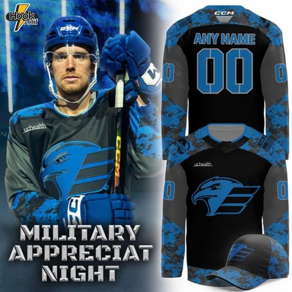 Colorado Eagles Military Appreciation Night Hockey Jersey