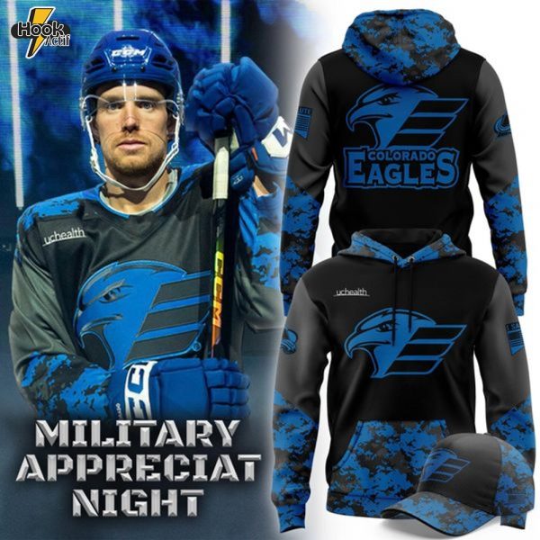 Colorado Eagles Military Appreciation Night Hoodie