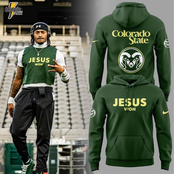Colorado State Football Jesus Won 2025 Combo Hoodie
