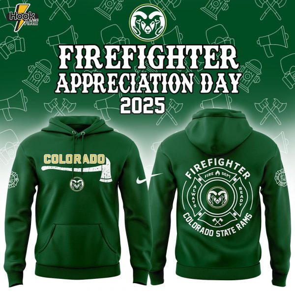 Colorado State Rams Firefighter Application Day Hoodie