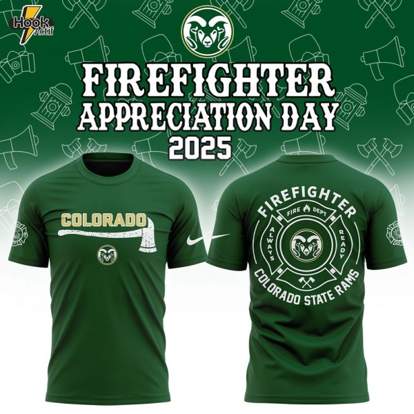 Colorado State Rams Firefighter Application Day Shirt