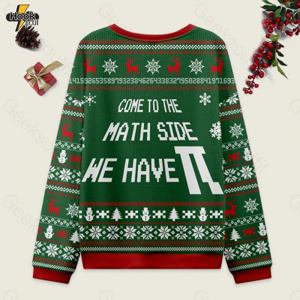 Come-To-The-Math-Side-We-Have-PI-Green-Ugly-Christmas-Fuzzy-Fleece-Sweatshirt-2.jpg