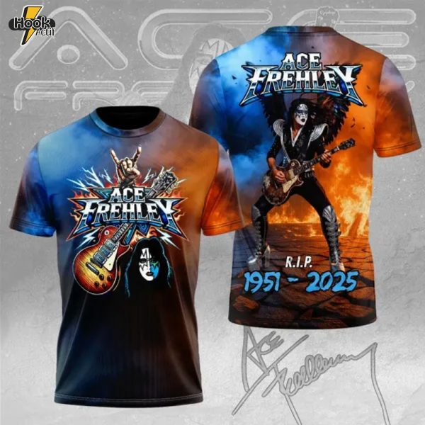Copy of Limited Edition Ace Frehley 3D Tshirt