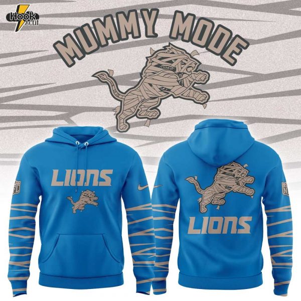 D Lions Mummy Mode Limited Combo Hoodie Blue