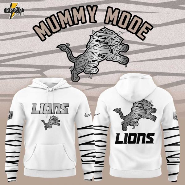 D Lions Mummy Mode Limited Combo Hoodie White