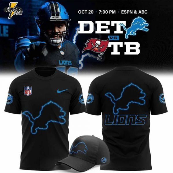 Detroit Lions "flip the switch' 2025-2026 T-Shirt