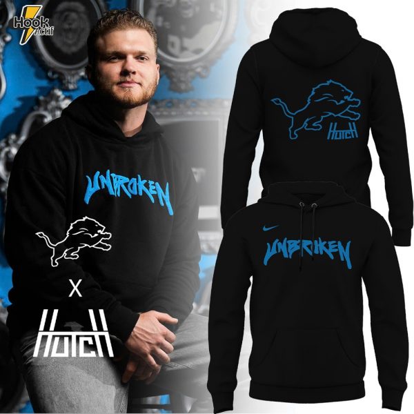 Detroit Lions x Hutch “Unbroken” Hoodie