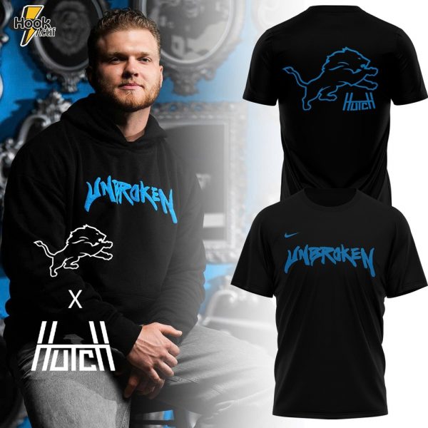 Detroit Lions x Hutch “Unbroken” Tshirt