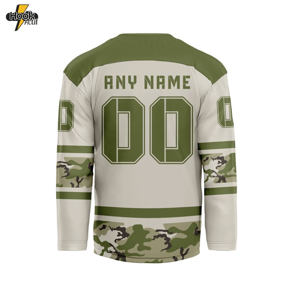 ECHL Fort Wayne Komets Personalized 2025/26 Military Appreciation Night V-shaped Hockey Jersey Design ECHL Fort Wayne Komets Personalized 2025/26 Military Appreciation Night V-shaped Hockey Jersey Design