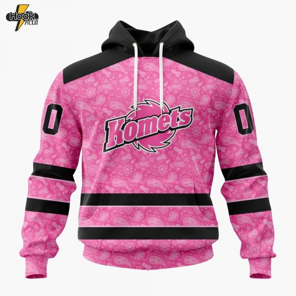 ECHL Fort Wayne Komets Special Pink Fights Breast Cancer