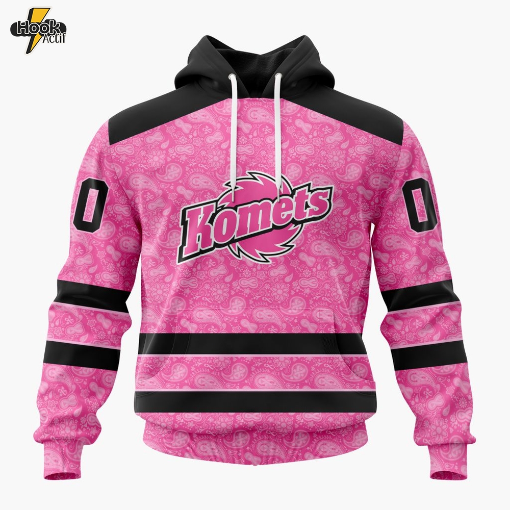 ECHL Fort Wayne Komets Special Pink Fights Breast Cancer ECHL Fort Wayne Komets Special Pink Fights Breast Cancer