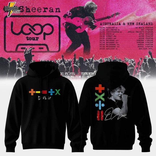 ED SHEERAN – LOOP TOUR 2026 Limited Edition Hoodie