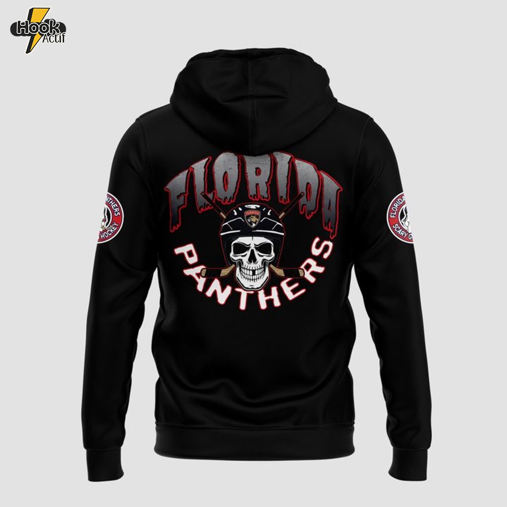 Florida Panthers Spoockey Skull Limited Edition Hoodie, Cap 2025 Florida Panthers Spoockey Skull Limited Edition Hoodie, Cap 2025